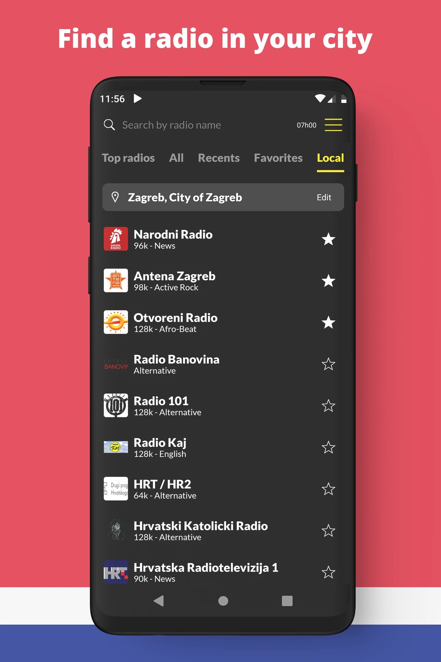 Radio Croatia FM online screenshot